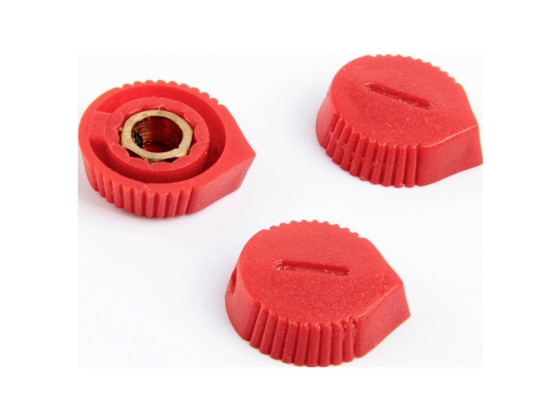 Supertronic Pa111r-S Einstellknopf, Rot, 1 Stück