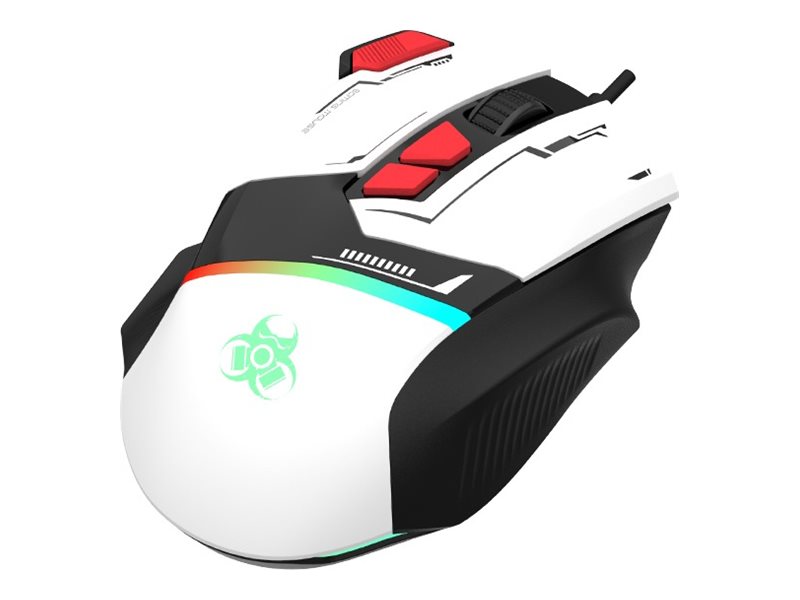 Tracer Gamezone Spectra, Rechts, Optisch, Usb Typ-A, 7200 Dpi, Schwarz, Weiß, Rot