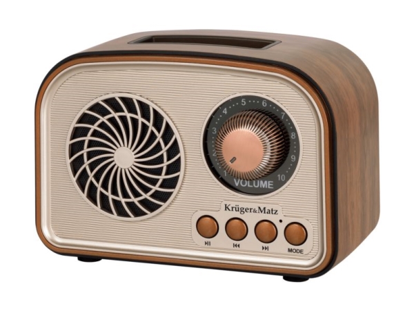 Kruger & Matz Radio Krugermatz Analoginis Nešiojamas Radijo Imtuvas, Modelis Km0834