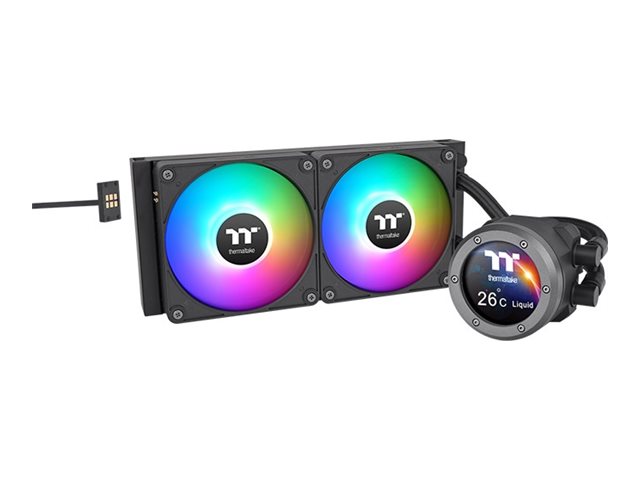 Thermaltake Th280 V2 Ultra Ex Argb Sync - Processors Flydende Kølesystem - Radiatorstørrelse: 280 Mm - (For: Lga1156, Am2, Am2+, Am3, Lga1155, Am3+,