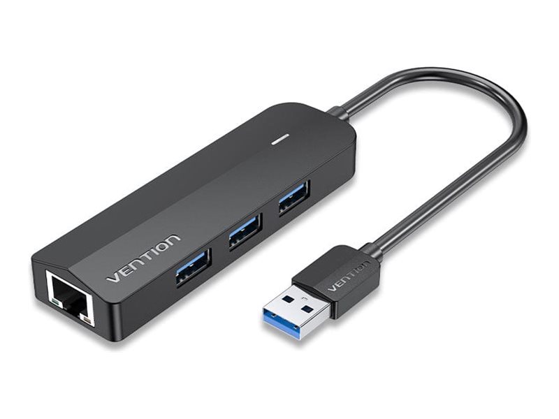 Hub 5W1 Vention Usb 3.0 Z Adapterem Gigabit Ethernet