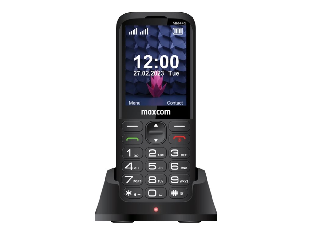 Maxcom Mm445 4G Mobile Phone 7.11 Cm (2.8&Quot) 110 G Black Feature Phone