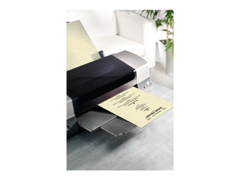 Sigel Structure Paper DP605 - Pergament - champagne - A4 (210 x 297 mm) - 90 g/m² - 100 ark papir