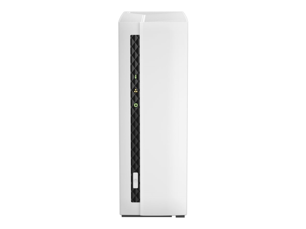 QNAP TS-133 - NAS-server - 1 bays - 12 TB - SATA 6Gb/s - HDD 12 TB x 1 - RAID 5, 6, 10, 0, 1, 50, 60, JBOD - RAM 2 GB - Gigabit Ethernet - iSCSI support