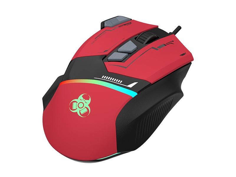 Tracer Gamezone Spectra, Rechts, Optisch, Usb Typ-A, 7200 Dpi, Schwarz, Rot