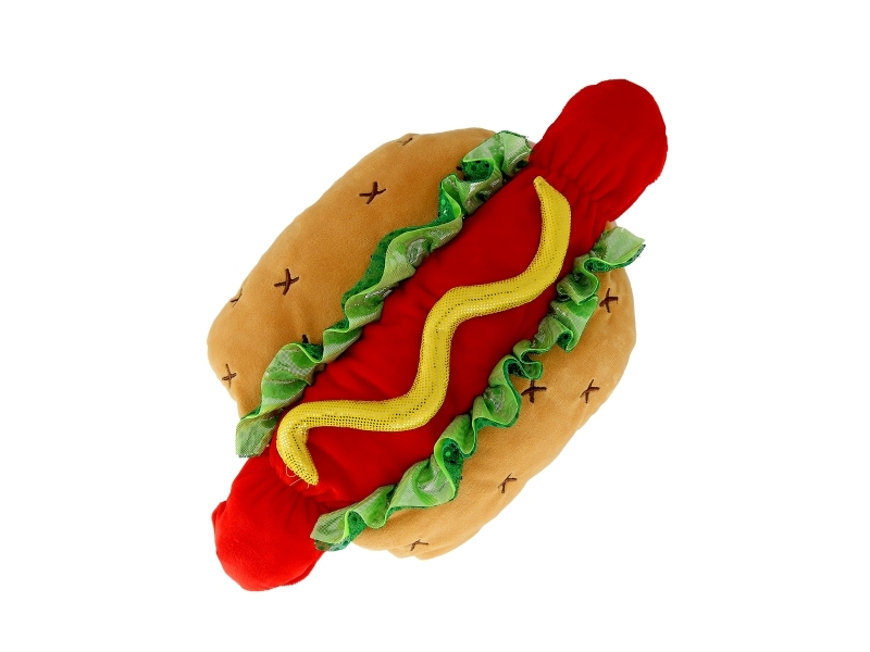 Dogman maskeradekostume Hotdog M