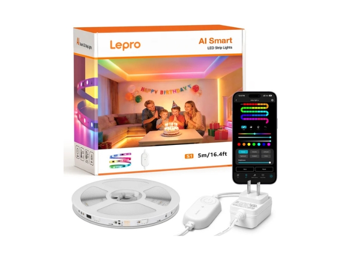 Lepro S1 Led-Strip 10 M Rgbic Wi-Fi Bluetooth