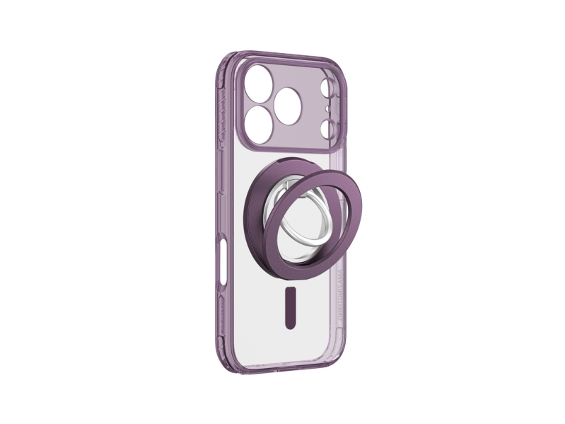 Amazingthing Amazingthing Titan Pro Lens Ring Set Für Das Iphone 18 Pro Mit Kameraabdeckung Und Magnetischem Ring, Kompatibel Mit Magsafe – Violett