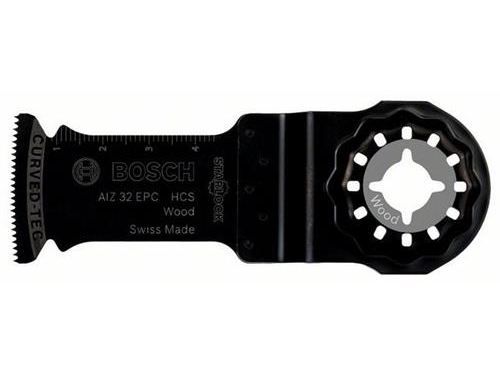 savklinge til multicut, Starlock, Fin fortandning, 32 mm x 50 mm, HCS, til tr, gips, plast, aiz32epc