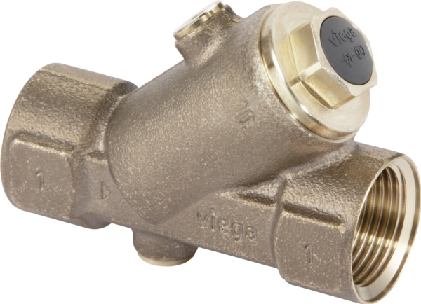 Viega Easytop tilbageløbssikring 3/4 - ventilhus og overdel i siliciumbronze