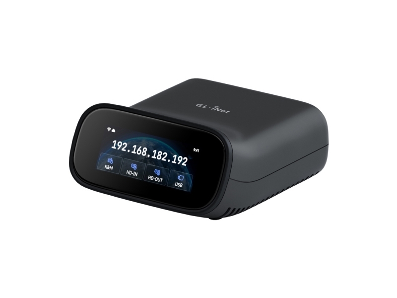 GL.iNet GL-RM10 KVM-switch til fjernadgang 4K 30 Hz Wi-Fi 6