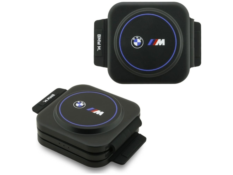 Bmw M 3-In-1 Kabelloses Ladegerät Qi2 15W, Logo In Blau