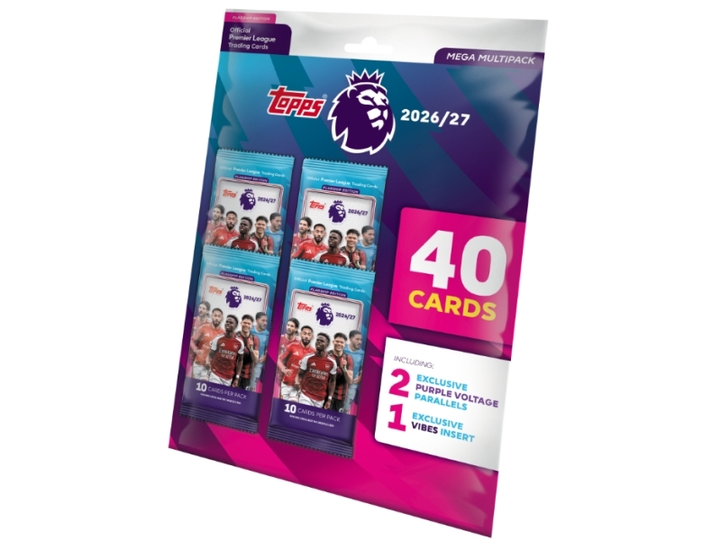 Topps Mehrfarbig Flagship Premier League Trading Cards 2026/2027 – Mega Multipack (Booster Pack) - Image 2