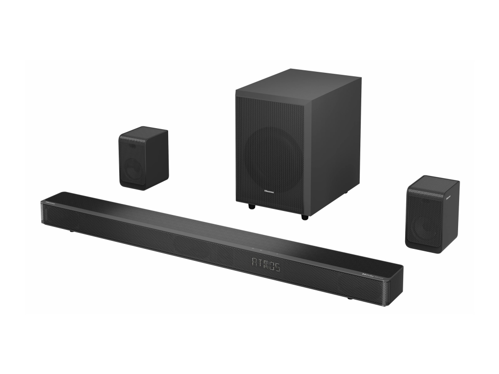 Hisense AX5125H - Soundbar - för tv - 5.1.2-kanal - trådlös - Bluetooth