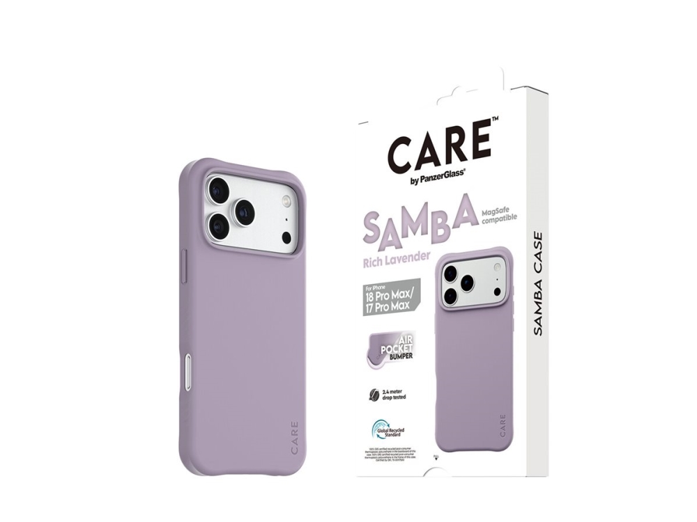 Care By Panzerglass Samba Case Rich Lavender M. Weiss Magsafe Iphone 18 Pro Max | 17 Pro Max