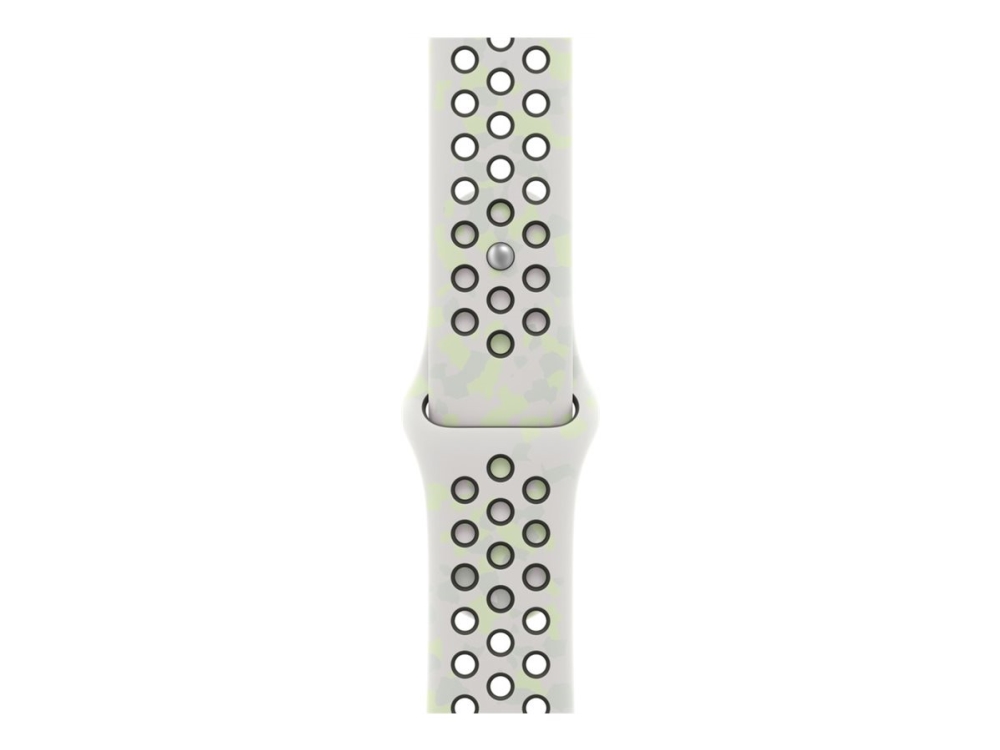 Apple 46 Mm Nike Sportarmband Essential White - M/L, Band, Smartwatch, Weiß, Apple, Watch 44Mm/45Mm/46Mm/49Mm, Gummi