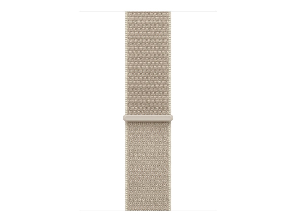 Apple 46 Mm Sport Loop Kalkstein, Band, Smartwatch, Beige, Apple, Watch 44Mm / 45Mm / 46Mm / 49Mm, Polyester, Nylon, Spandex