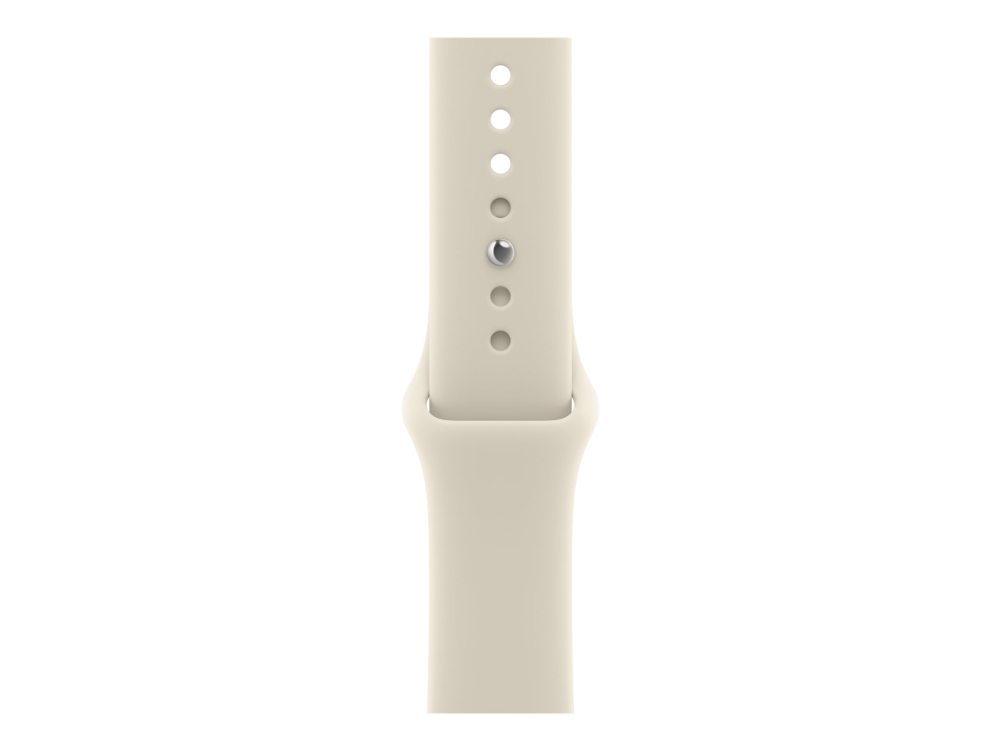 Apple 46 Mm Sportarmband Sand - S/M, Band, Smartwatch, Sand, Apple, Watch 44Mm / 45Mm / 46Mm / 49Mm, Gummi