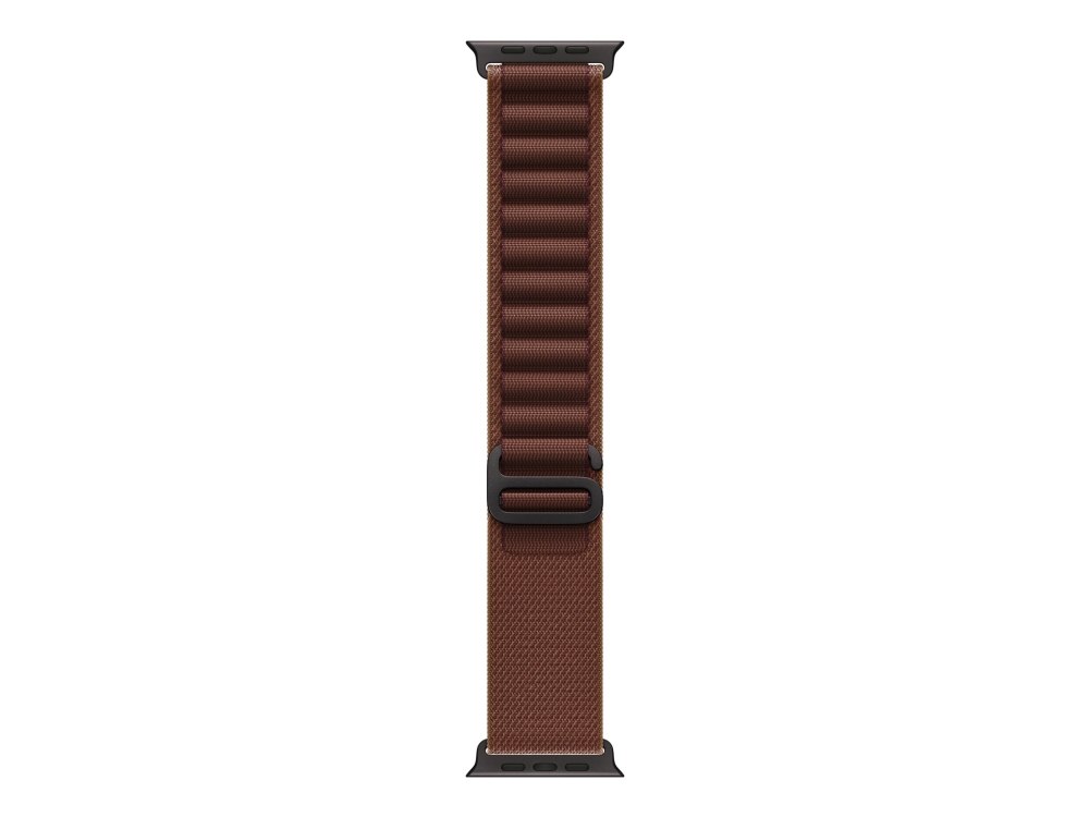 Apple 49 Mm Alpine Loop Burgunder – Large – Titan Schwarz, Band, Smartwatch, Burgund, Apple, Watch 49 Mm, Recyceltes Polyester, Recycled Spandex, Tit