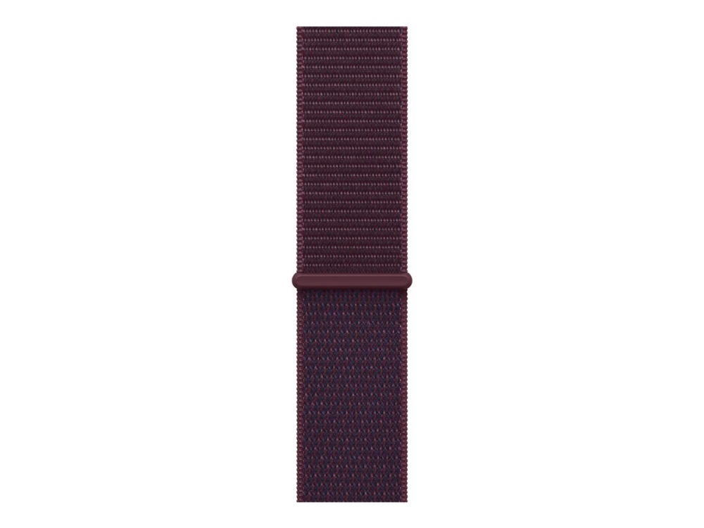 Apple 46 Mm Sport Loop Burgunder, Band, Smartwatch, Burgund, Apple, Watch 44Mm / 45Mm / 46Mm / 49Mm, Polyester, Nylon, Spandex