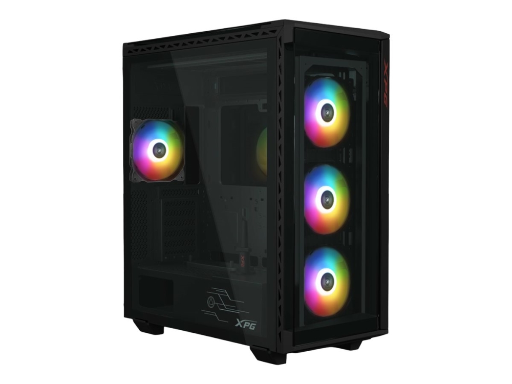 Xpg Battlecruiser Ii St Midi-Tower Black - Midi-Tower - Pc - Sort - Atx - Eatx - Micro Atx - Mini-Itx - Rustfrit Stål - Gaming (15260188)