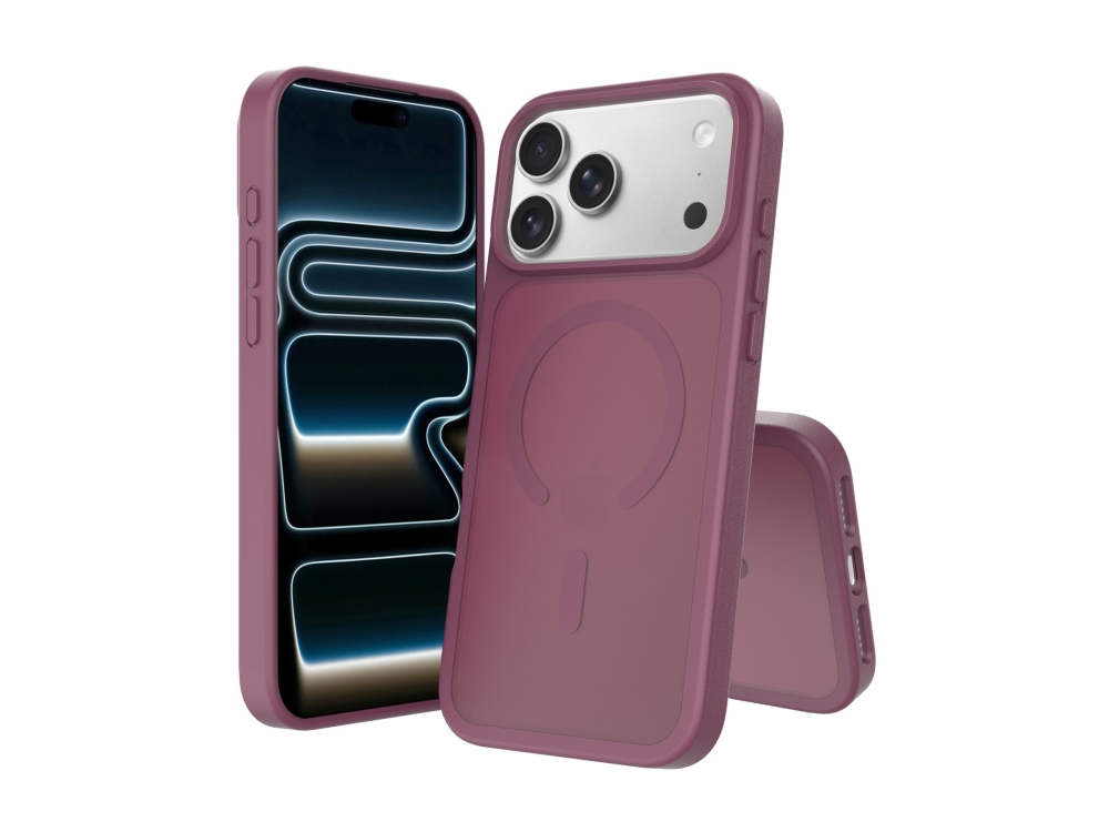 Icy Iphone 18Promax/17Promax Magsafe Red