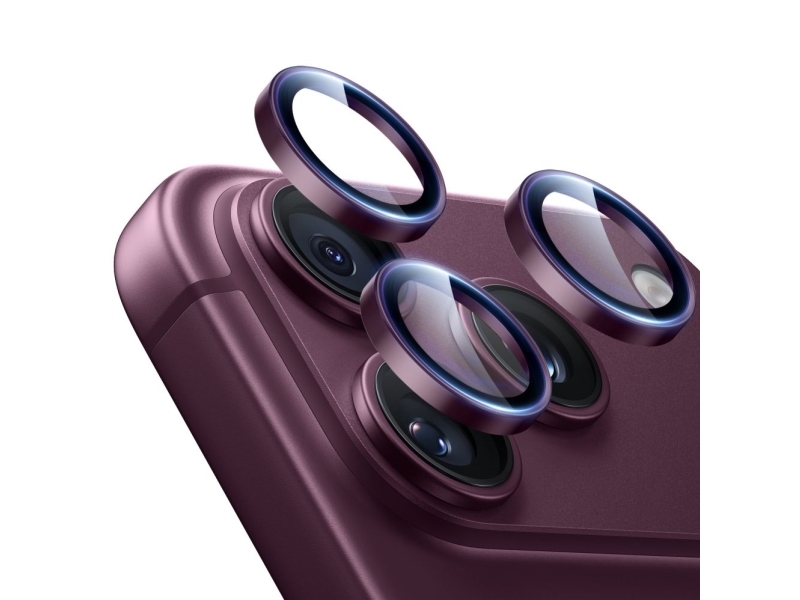 ESR OSLONA NA APARAT ESR ARMORITE CAMERA PROTECTOR IPHONE 18 PRO / 18 PRO MAX DEEP BURGUNDY