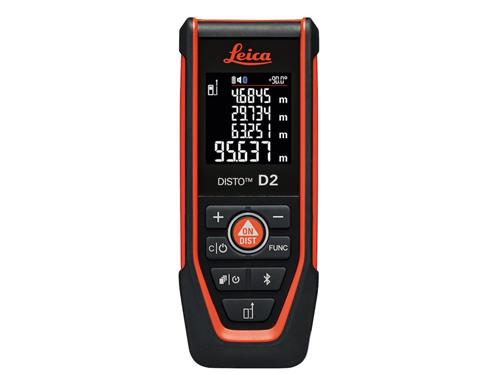 Leica Disto D2 Avståndsmätare - Röd laser 150 m med NFC-teknik