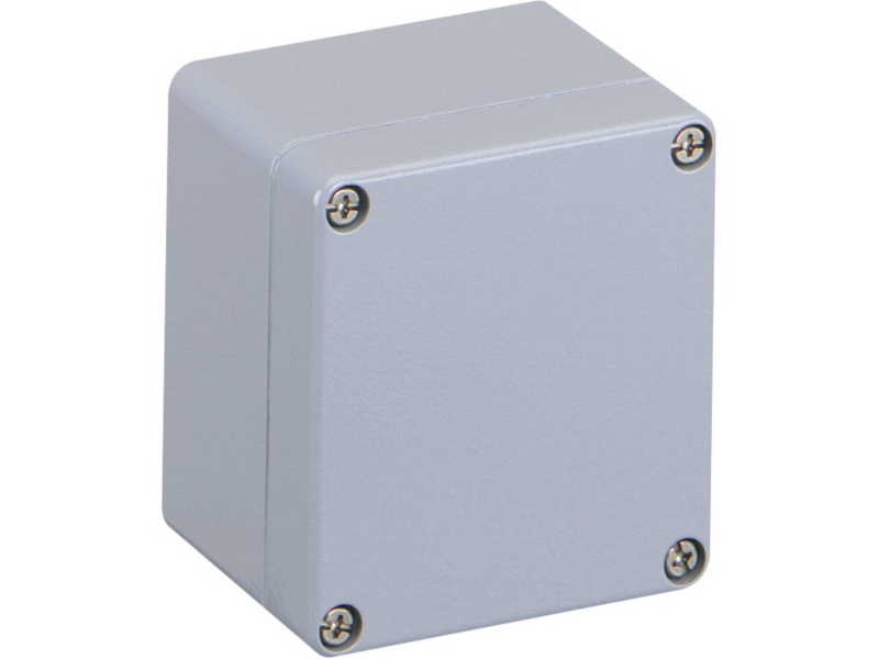 Kasse Al 88-6 80X75x57mm Alu