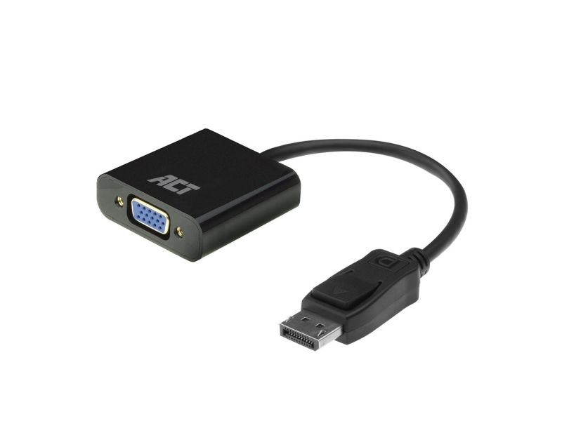 Act Displayport Naar Vga Female Adapter, Zip Bag