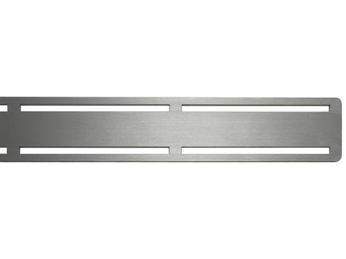 Unidrain ClassicLine Anniversario rist, 600mm, børstet stål