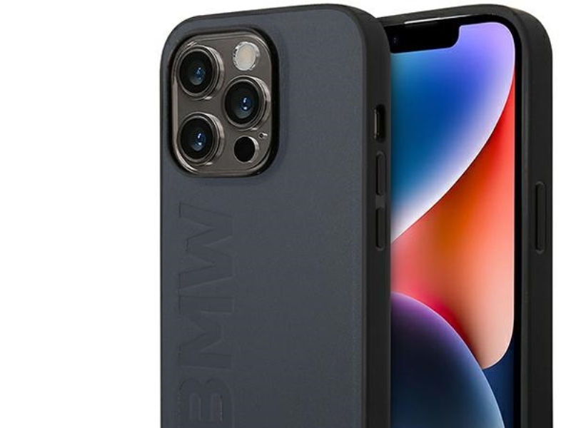 Apple Iphone 14 Pro Max Bmw Odinis Dėklas Hot Stamped Magsafe (Bmhmp14xsllna) Mėlynos Spalvos