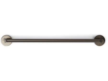 Csslr Plus enkelt håndklædestang i længde 45 cm - gun metal billede
