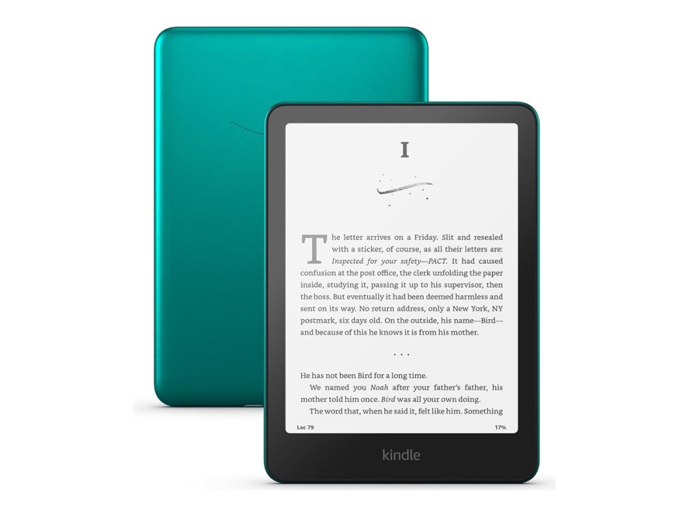 Amazon Kindle Paperwhite Signature Edition - 12. generation - eBook læser - 32 GB - 7 monokrom Paperwhite - touch screen - Bluetooth, Wi-Fi - metallic jade
