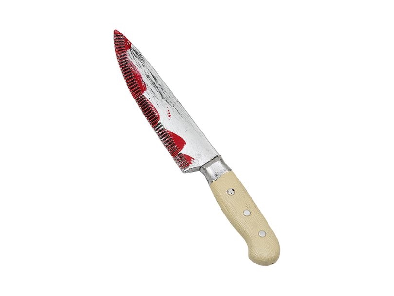 Blodig Køkken Kniv