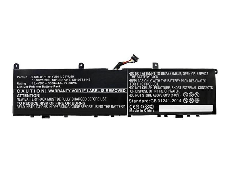 Coreparts Mbxle-Ba0277, Akku, Lenovo, Lenovo Notebook, Laptop Thinkpad P1 2019, Thinkpad P1 2019 20Qta000cd, Thinkpad P1 2019...