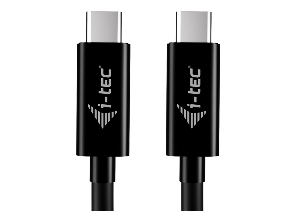 I-Tec C31chrgcbl180cm, 1,8 M, Usb-C, Usb-C, Usb 2.0, 0,48 Gbit/S, Schwarz