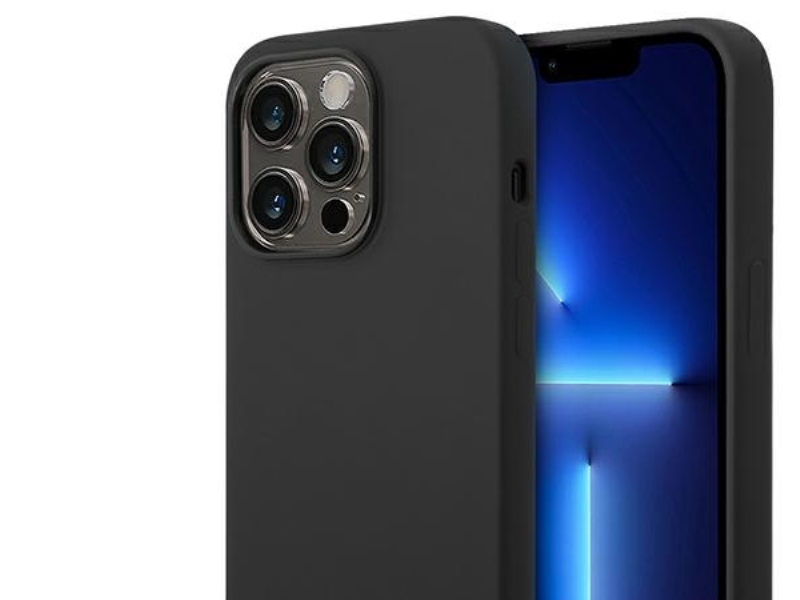 Deklas Bmw Bmhcp14lsilbk Silikonhülle Für Apple Iphone 14 Pro 6,1" Schwarz – Silicone Metal Logo