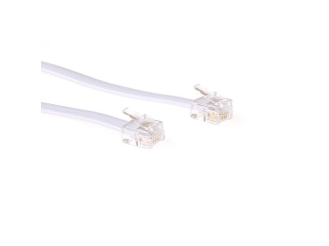 Intronics Modular Telephone Cable Rj-12 - Rj-12 - Telephony Cable
