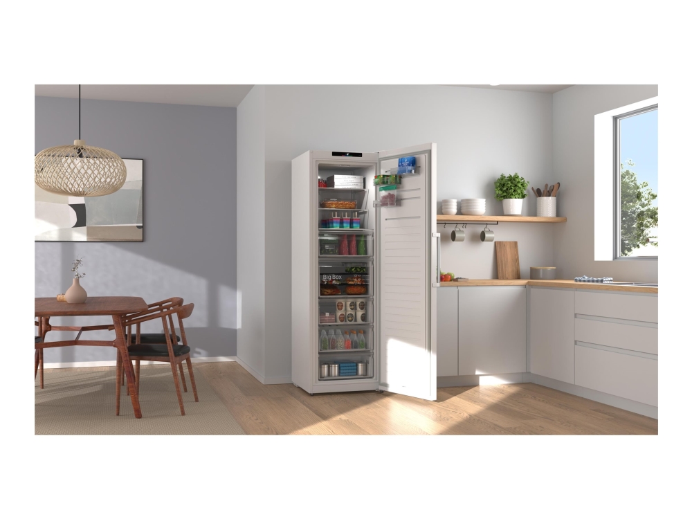 Bosch Serie | 4 GSN36VWDG - Fryser - stående - Wi-Fi - bredde: 59.5 cm - dybde: 66.3 cm - højde: 186.2 cm - 333.7 liter - Klasse D - hvid