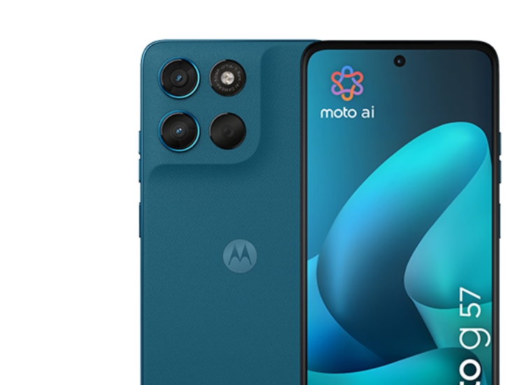 Motorola Moto G57 – 5G smartphone – dual-SIM / Intern hukommelse 256 GB – front camera