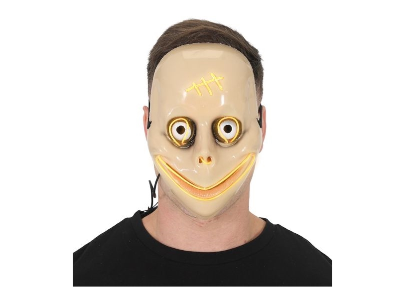 Gruselmaske Mit Led-Licht