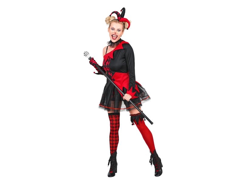 Böser Harlekin Kostüm
