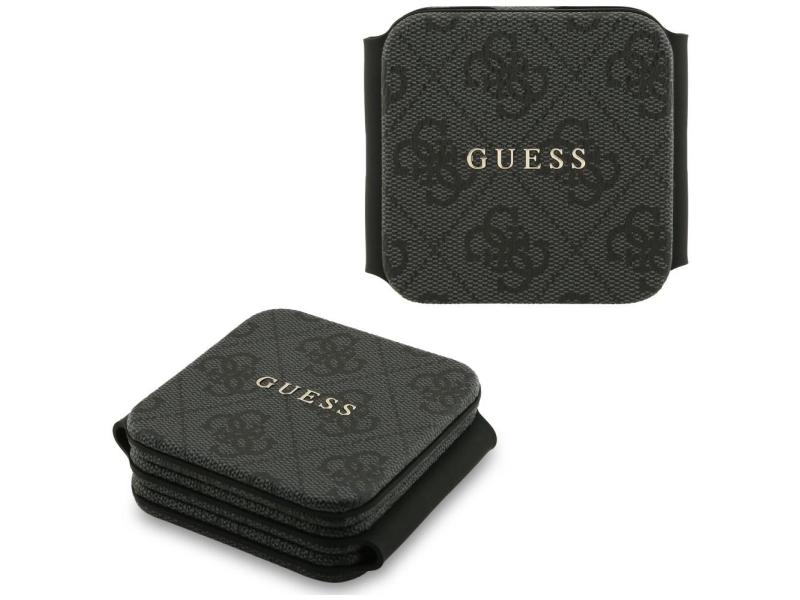 Guess 4G 3-in-1 15W MagSafe Wireless Charger - Black