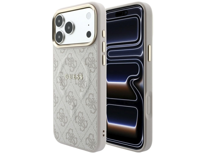 Etui Guess Embossed 4G Classic Magsafe Do Iphone 18 Pro / 17 Pro Rózowy