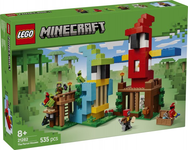 Lego Minecraft Papugu-Haus, Spielset 21282