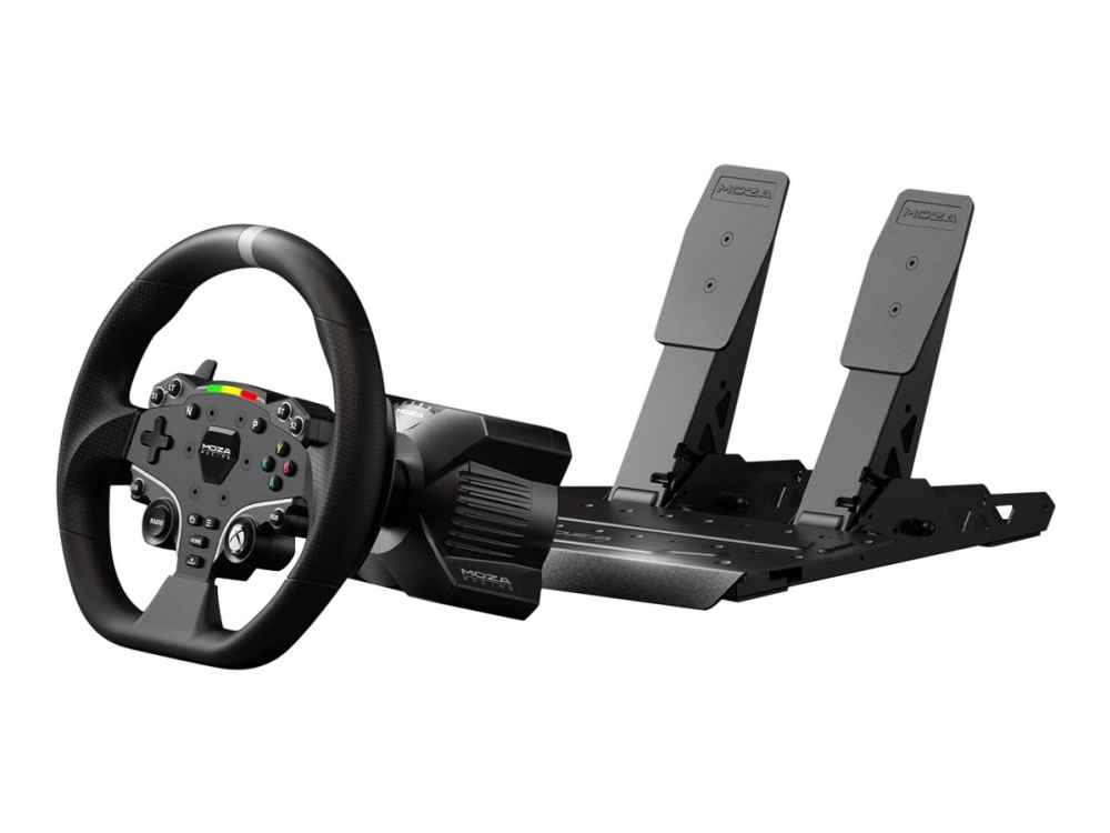 Moza Racing Rs053 Spil-Controller Sort Usb Rat + Pedaler Pc, Xbox One, Xbox Series S, Xbox Series X