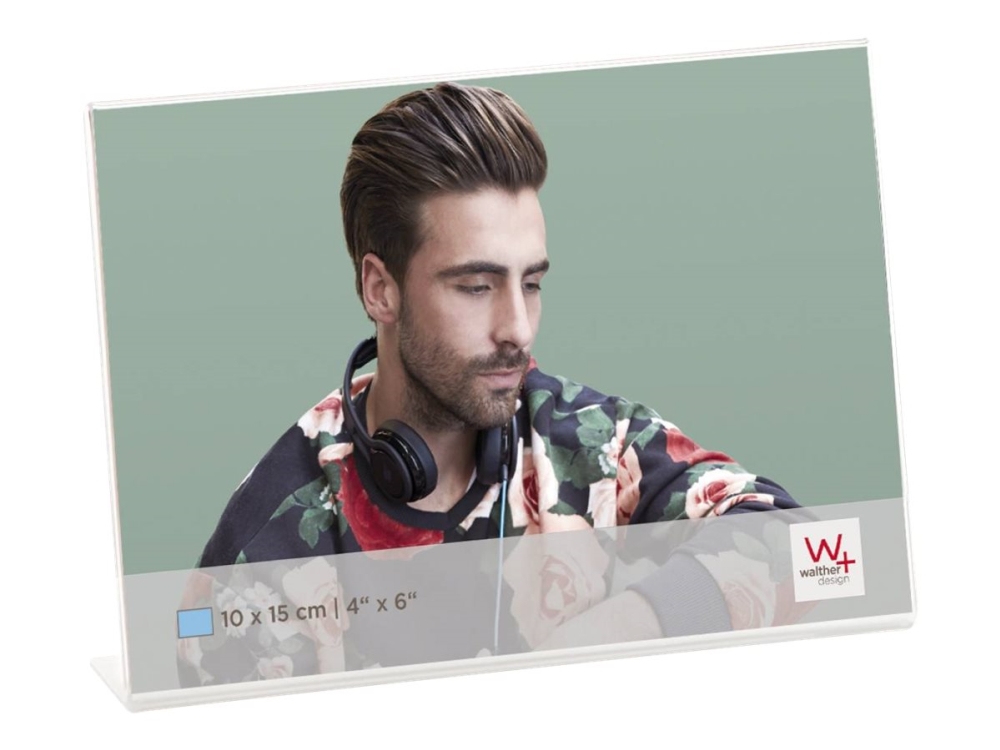 Walther Design - Fotoramme - Designet Til: 4X6 Tommer (10X15 Cm) - Acryl - Firkantet