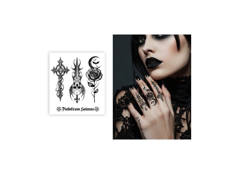 Gothic Hånd Tatoveringer