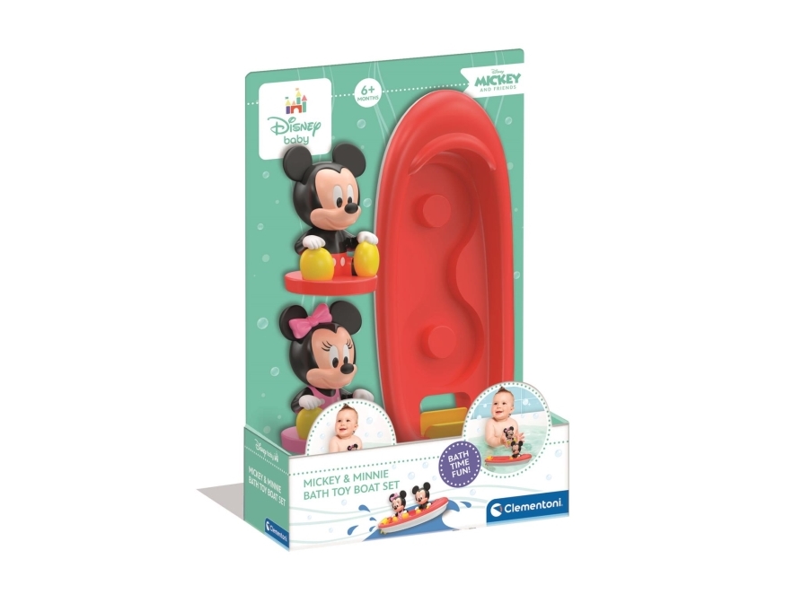 Clementoni Disney Bath Boat Set - Mickey + Minnie